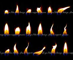 Candle Flame Overlay Candle Flame Light Photoshop Overlays Halloween And Christmas Magic Flame Overlays For Photoshop Instant Download Png Candle Fire Photoshop Overlays Candle Flames