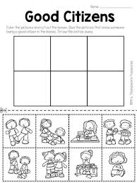 Social studies is a fascinating subject with lots to learn about oneself and others. 9 Being A Good Citizen Worksheet 1st Grade Good Citizen Preschool Social Studies Social Studies Worksheets