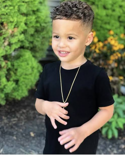 Little Boy Haircuts for Curly Hair