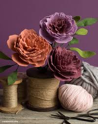 Download Felt Peonies With Svg Cut File Lia Griffith Yellowimages Mockups