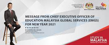 Its chairman, datuk dr noraini ahmad in a statement today said for the proceeding on emgs under. Message From Chief Executive Officer Of Education Malaysia Global Services Emgs For New Year 2021 Education Malaysia Global Services