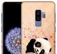Amazon.com: GlamCase for Samsung Galaxy S9 Plus, Samsung Galaxy S9 Plus  Case - Watercolour Panda Design Printed Slim & Sleek Cute Hard Plastic ...