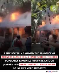 One more Hindu’s House Set On Fire In Bangladesh