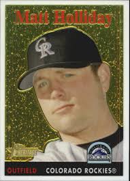 2007 Topps Heritage Chrome #THC51 Matt Holliday/1958