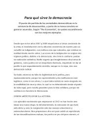 Información sobre democracia en el diccionario y enciclopedia en línea gratuito. Para Que Sirve La Democracia Democracia Ideologias Politicas