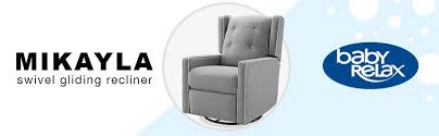 Check spelling or type a new query. Amazon Com Baby Relax Mikayla Swivel Gliding Recliner Gray Microfiber Baby