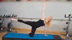 Modified Half Moon Yogalates Yoga Poses