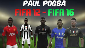 Paul pogba all time stats for juventus. Paul Pogba From Fifa 12 To Fifa 16 With Gameplay Faces And Stats Youtube