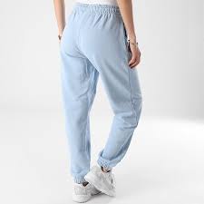 Pantalons, pantacourt & short femme. Only Pantalon Jogging Femme Wanted Bleu Clair Laboutiqueofficielle Com