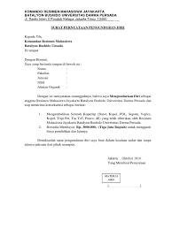 Format surat pengunduran diri siswa. Surat Pernyataan Pengunduran Diri