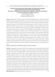Jurnal khusus contoh jurnal komputer contoh jurnal ilmiah contoh jurnal internasional contoh jurnal kredit debit contoh jurnal keperawatan contoh jurnal kesehatan contoh jurnal khusus contoh jurnal. Evaluasi Sistem Informasi Rekam Medis Di Rsud Kota Surakarta