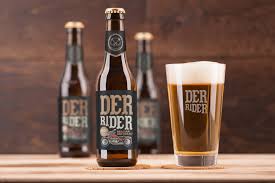 Psd file consists of smart object. Set Of 3 Beer Bottles With Label Mockup Closeup