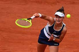 Krejcikova paid tribute to her late coach jana novotna, who passed away after a battle with cancer at the age of 49 in november 2017. E8yqw7uiba1bum
