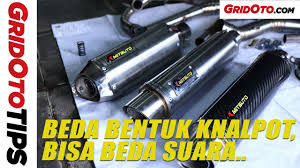 Rahasia knalpot racing irit dan tidak bising, suara ngebass halus. Tips Pilih Knalpot Racing Buat Harian Gridoto Tips Youtube