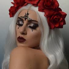 Red Rose Flower Crown Red Rose Headband Fiesta Rose Crown Mexican Wedding  Bride Day of the Dead Floral Crown Frida Kahlo Red Flower Headband