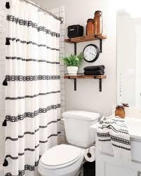 On the other hand, you can also apply wooden patterns or the real woods around the bathroom. 39 The Neat Arrangement Of The Small Bathroom Is A Clean Impression With Images Bathroom Design Small Small Bathroom Decor Small Bathroom Remodel