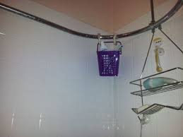 Check spelling or type a new query. Use The Other Side Of The Shower Curtain Rod Or Add A 2nd One To Hang Baskets With Shower Hooks Shower Hooks Curtain Rods Shower Curtain