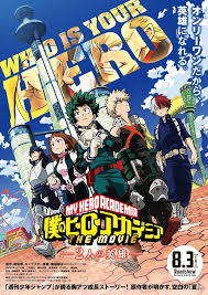 My Hero Academia Two Heroes Ganha Artes Com All Might Jovem E Outros Personagens Jovem Nerd Filmes De Anime Boku No Hero Academia Filmes