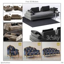 Free 3d Models 138 In 2020 Coffee Table Model Decor