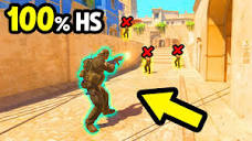 100% HS AIM in CS2! - COUNTER STRIKE 2 MOMENTS - YouTube