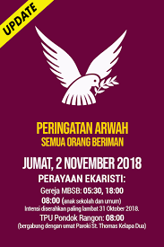 Check spelling or type a new query. Peringatan Arwah Semua Orang Beriman Gereja Katolik Maria Bunda Segala Bangsa
