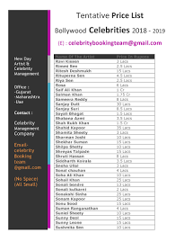 Check spelling or type a new query. Bollywood Celebrity Rates For Appearances 91 7016719502 2018 2018 Update Bollywood Celebrities Celebrities Bollywood