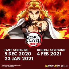 Due date (2010) malay subtitles. Gsc On Twitter Yes The Release Dates Are Finally Here Here Are The Dates For Fan S Screening And General Release Scheduled To Be Release For Demonslayer Kimetsu No Yaiba The Movie