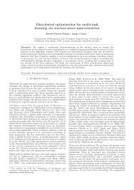 Distributed optimization for multi-task learning via nuclear-norm  approximation