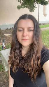 Smiling to make friends with gray beard