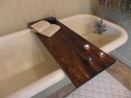 Custom Made Barnboard Wood Bathtub Caddy Tray Tub Table Free Shipping Wood Bathtub Bathtub Caddy Wood