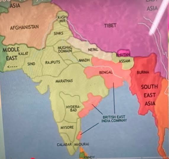 Company Raj: India under the East India Company until 1857 – subratachak