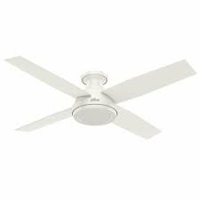 Low profile led indoor fresh white ceiling fan with universal remote. Hunter Dempsey 52 Indoor Low Profile Ceiling Fan With Remote Control White 1 Unit Qfc