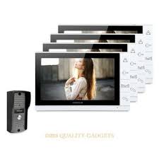 Ebay Sponsored Homsecur 9 Filaire Systeme Interphone Video Appelcamera En Boitier Metallique Interphone Video Surveillance Systeme Alarme