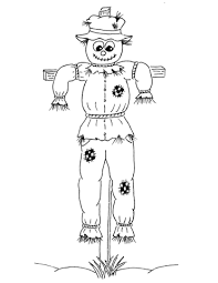 Disegno Di Spaventapasseri Dei Cartoni Da Colorare Disegni Da