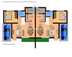 Modern Twin House Plans Of 1000 Sqft 3 Bedroom Home Dom