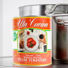 Stanislaus 10 Can Alta Cucina Naturale Style Plum Tomatoes Plum Tomatoes How To Peel Tomatoes Cucina