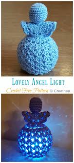 Baby pink, sage green and a soft cream come together to make a delightful crochet baby blanket. Christmas Angel Light Crochet Free Patterns Crochet Knitting