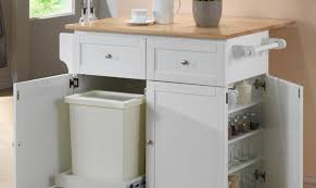 Shop wayfair for all the best trash bin compartment kitchen islands & carts. 8 Ways To Hide Or Dress Up An Ugly Kitchen Trash Can