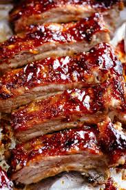 Baby Back Pork Ribs Cafedelites Com Baked Pork Ribs Rib Recipes Barbecue Pork Ribs