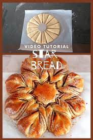 Star Bread Video Recipe Video In 2021 Star Bread Bread Christmas Bread