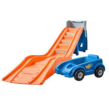 Hot Wheels Extreme Thrill Coaster By Step2 In 2020 Kid Roller Coaster Extreme Roller Coaster Ride On Toys