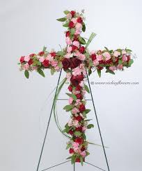 Maybe you would like to learn more about one of these? Funeral Crosses Standing Sprays Vickies Flowers Brighton Co Florist