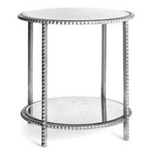 Designer Side End Tables Eclectic Side End Tables Silver Side Table End Tables Side Table