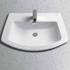 toto soiree self rimming lavatory