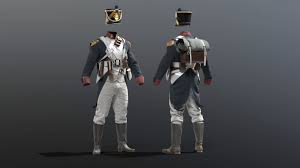 Soldier Grande Armee French 3d Model In 2020 Soldier 3d Model Model