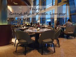 Familiar choices make for comfortable dining. Birthday Celebration Thirty8 Restaurant Bar Lounge Grand Hyatt Kuala Lumpur Just An Ordinary Girl