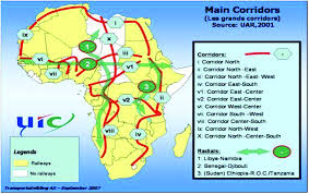 The rail corridor is a former railway line that stretches 24km north to south of singapore. Main Corridors And Radials Source Rail Development In Africa Stakes Download Scientific Diagram