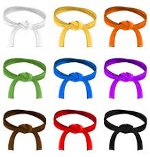 Some of the correct orders of the colors of belt are given. Karate Belt Vector Images Over 2 600