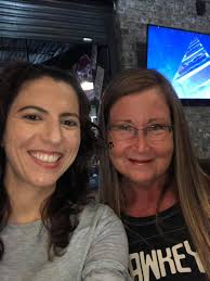 This is Kim, a Hungry Girl fan I just met at a bar in The Villages, FL. She  lost 190 lbs!!!! GO, KIM!