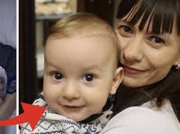 Mark föddes under ett missilregn